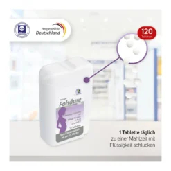 Folsäure 800 Plus Tabletten, 120 St