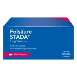 Folsäure Stada 5 mg Tabletten, 100 St