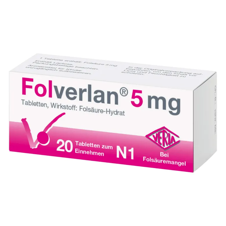 Folverlan 5 mg, 20 St