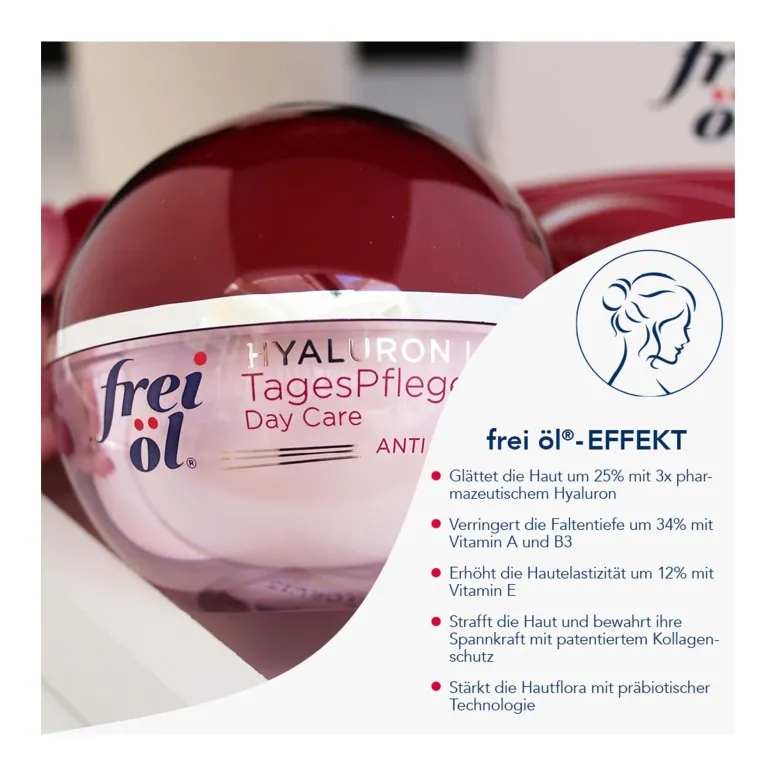 Frei Öl Anti Age Hyaluron Lift Tagespflege, 50 ml