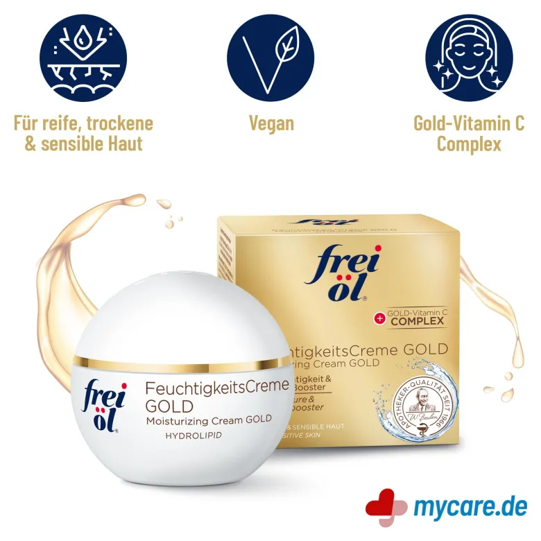 Frei Öl Hydrolipid FeuchtigkeitsCreme Gold, 50 ml