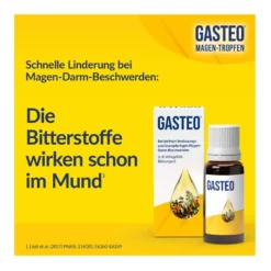Gasteo Magen-Tropfen bei Magen-Darm-Beschwerden, 100 ml