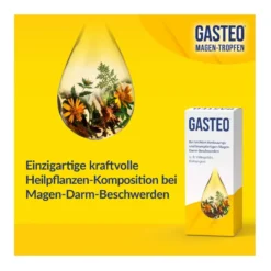 Gasteo Magen-Tropfen bei Magen-Darm-Beschwerden, 100 ml