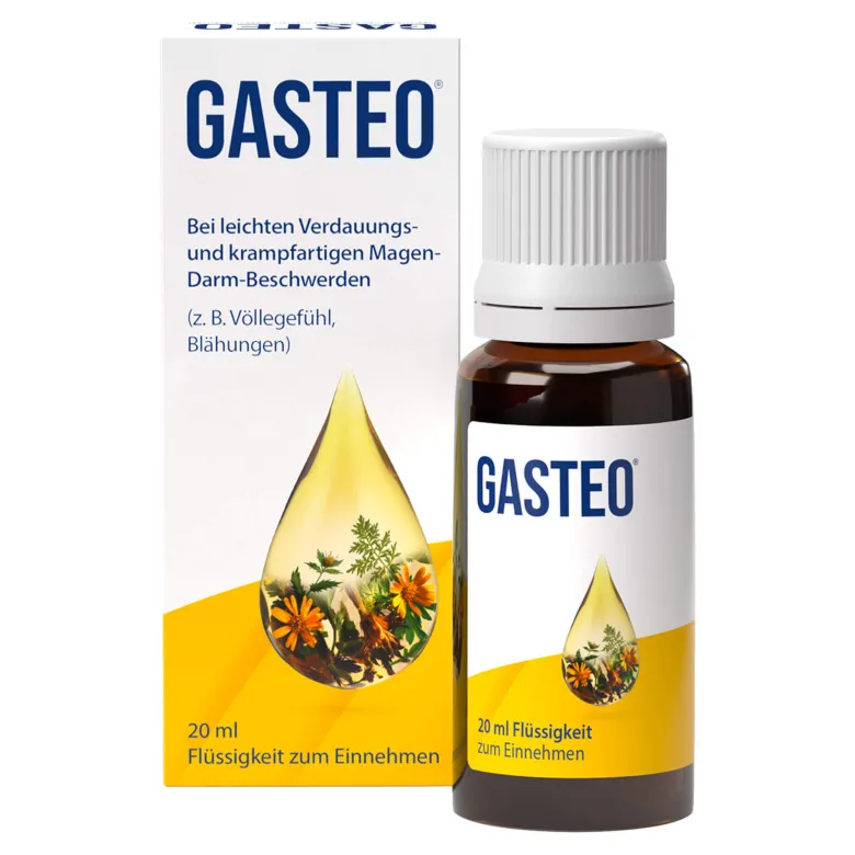 Gasteo Magen-Tropfen bei Magen-Darm-Beschwerden, 20 ml