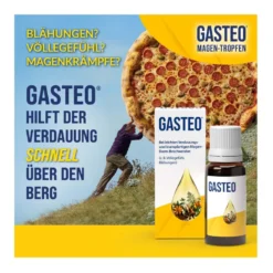 Gasteo Magen-Tropfen bei Magen-Darm-Beschwerden, 20 ml