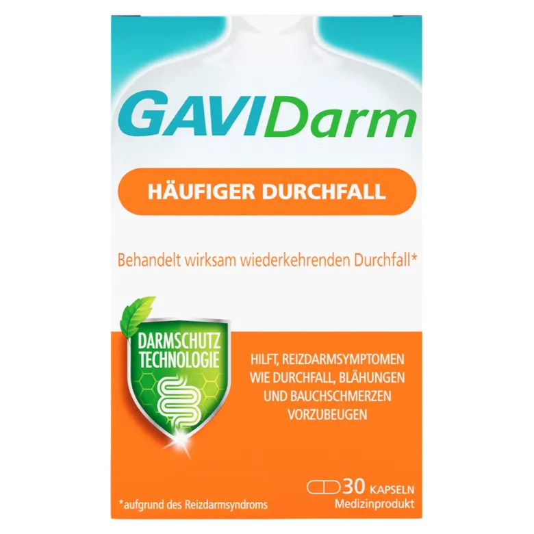 GaviDarm Häufiger Durchfall Kapseln, 30 St