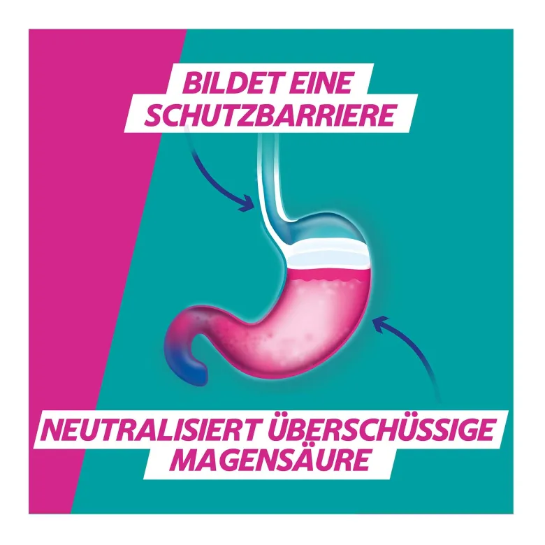 Gaviscon Dual Waldfruchtgeschmack Kautabletten, 16 St
