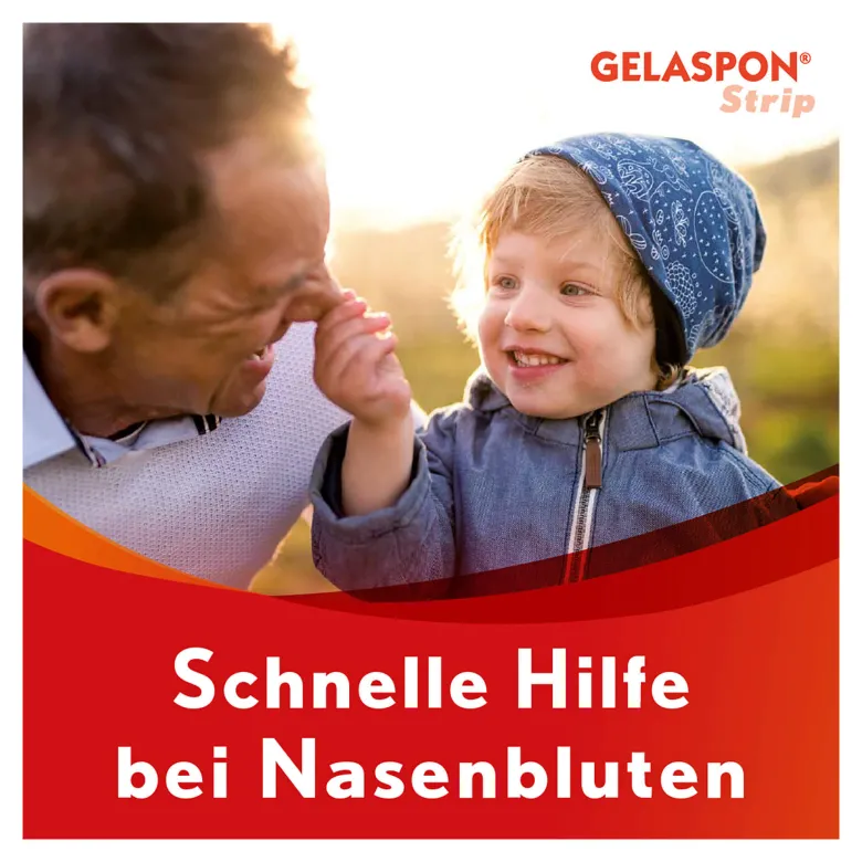 Gelaspon Strip zur Blutstillung und Wundversorgung, 4 St