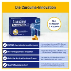 Gelencium Curcuma PLUS Kapseln, 60 St