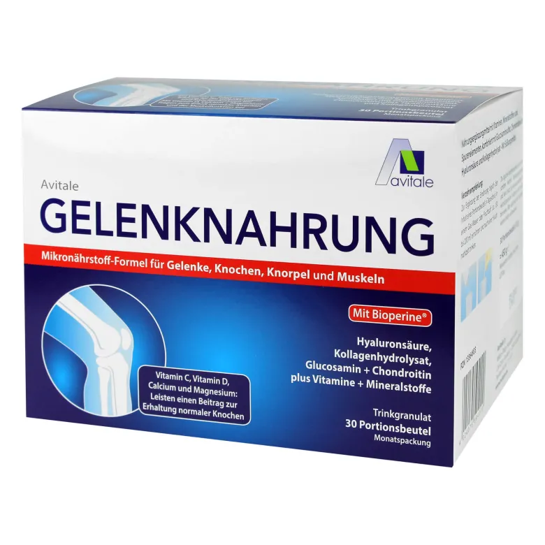 Gelenknahrung + Hyaluronsäure Trinkgranulat, 30X15 g