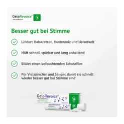 GeloRevoice Halstabletten Cassis-Menthol, 20 St