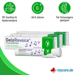GeloRevoice Halstabletten Cassis-Menthol, 3x20 St