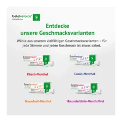 GeloRevoice Halstabletten Cassis-Menthol, 3x20 St
