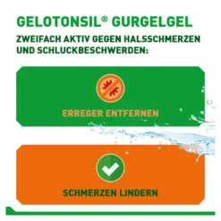 GeloTonsil Gurgelgel bei Halsschmerzen u. Schluckbeschwerden, 200 ml