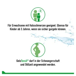 GeloTonsil Gurgelgel bei Halsschmerzen u. Schluckbeschwerden, 200 ml