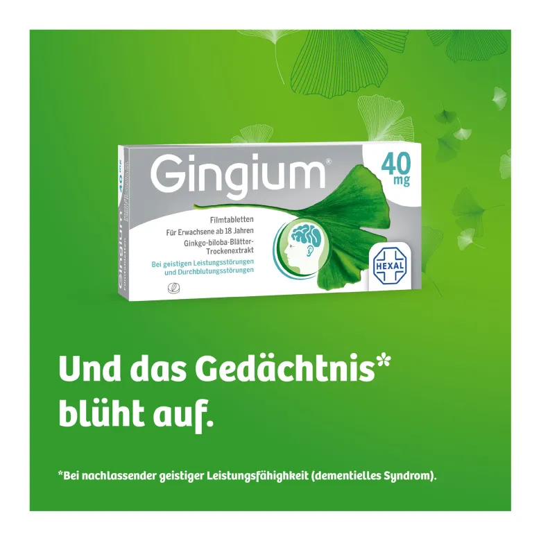 Gingium 40 mg Filmtabletten, 120 St