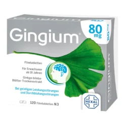 Gingium 80 mg Filmtabletten, 120 St