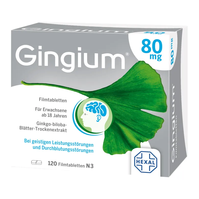 Gingium 80 mg Filmtabletten, 120 St
