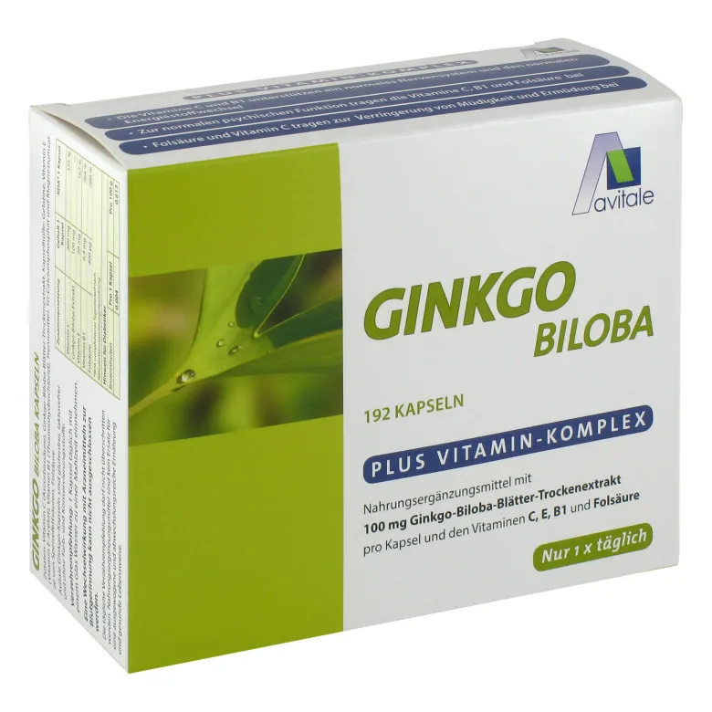 Ginkgo-Biloba-Kapseln, 192 St