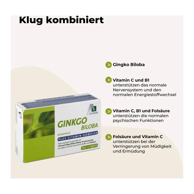 Ginkgo-Biloba-Kapseln, 192 St