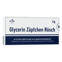 Glycerin Zäpfchen Rösch 2 g, 10 St