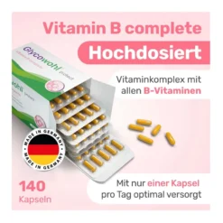 Glycowohl protect Vitamin B complete Kapseln, 140 St