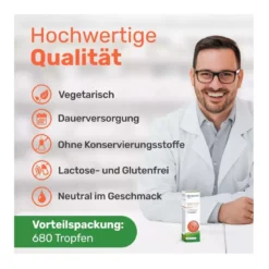Glycowohl protect Vitamin D3 1000 I.E.+K2 30 µg Tropfen, 20 ml