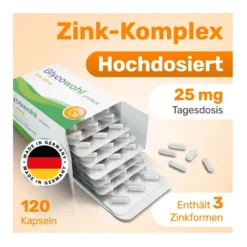 Glycowohl protect Zink-Komplex 25 mg Kapseln, 120 St