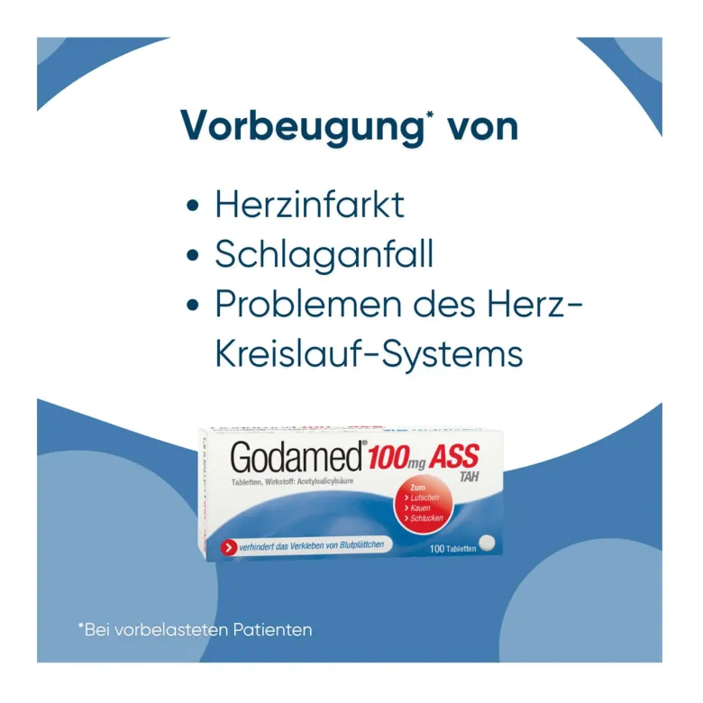 Godamed 100 mg ASS TAH Tabletten, 100 St