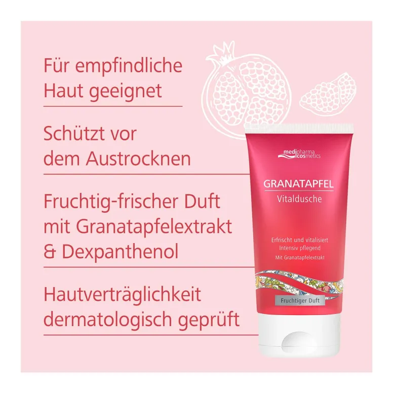 Granatapfel Vitaldusche, 150 ml