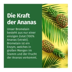GREEN NATURALS Bromelain 500 mg vegane Kapseln, 150 St