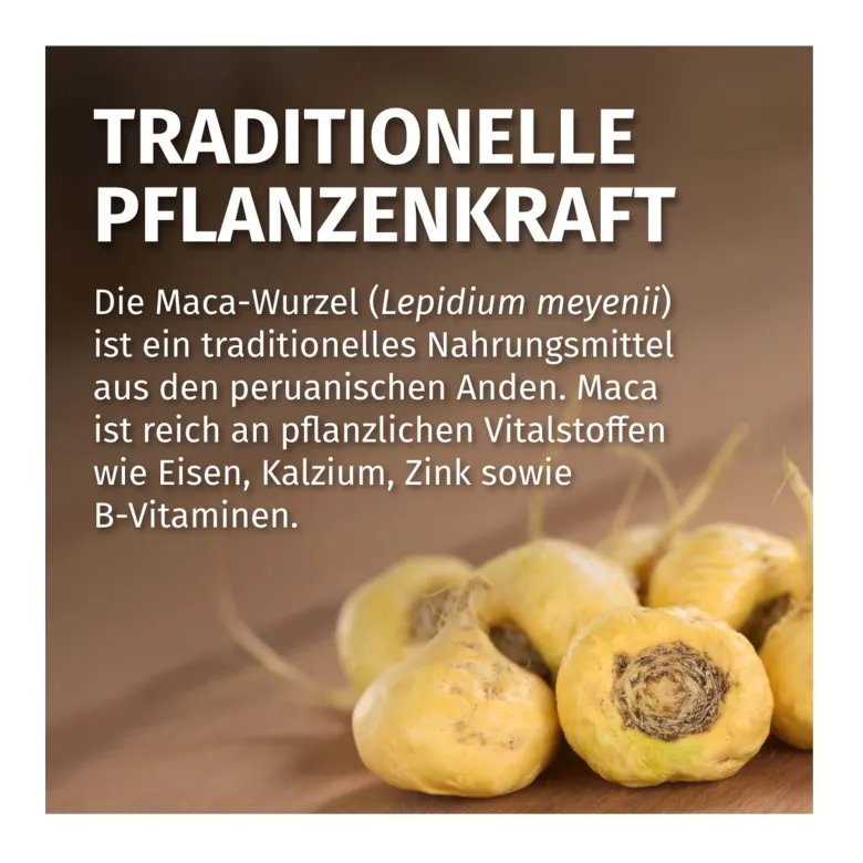 GREEN NATURALS Maca Kapseln vegan, 180 St