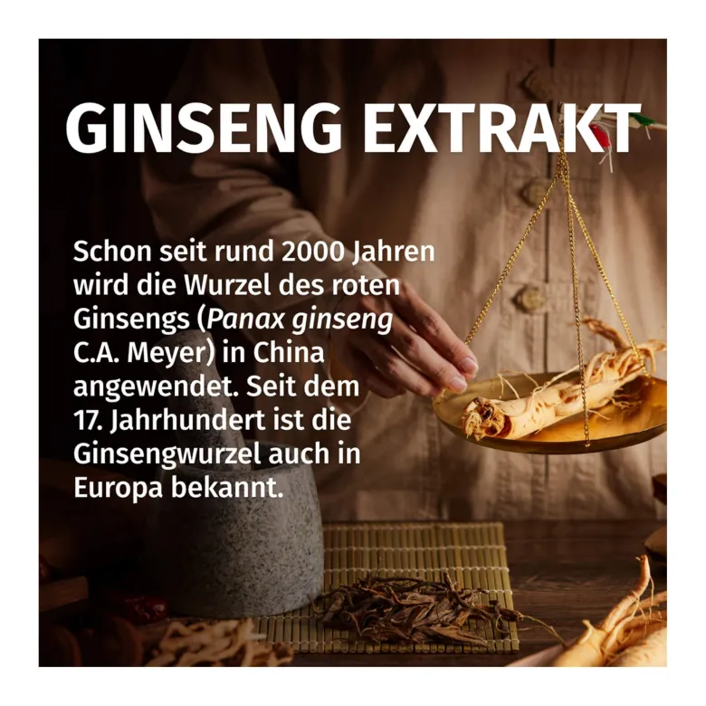 GREEN NATURALS Panax Ginseng hochdosierte vegane Kapseln, 180 St
