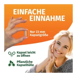 GREEN NATURALS Panax Ginseng hochdosierte vegane Kapseln, 180 St