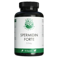 GREEN NATURALS Spermidin forte 5,5 mg vegane Kapseln, 90 St