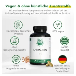 GREEN NATURALS Spermidin 1,6 mg Kapseln, 240 St