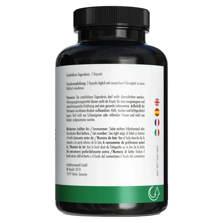 GREEN NATURALS Vital Pilze vegane Kapseln, 180 St