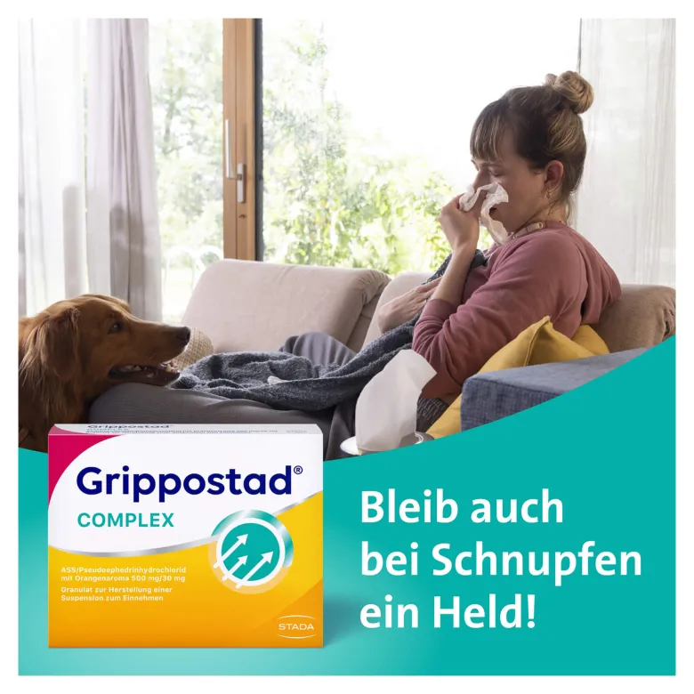 Grippostad Complex ASS/Pseudoeph. 500mg/30mg, 20 St