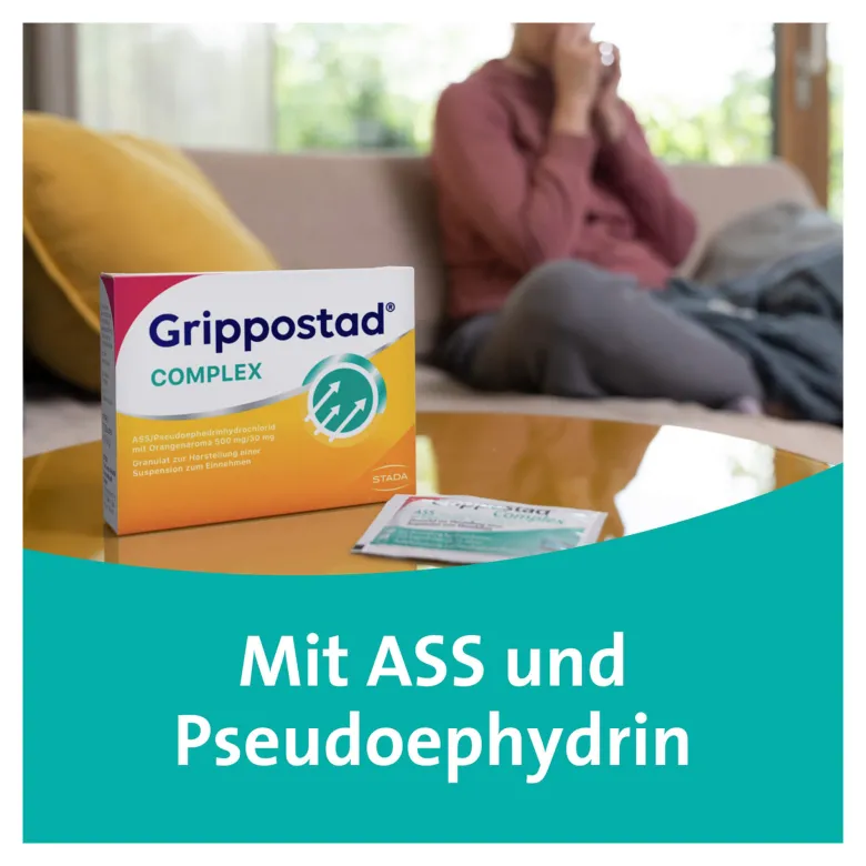 Grippostad Complex ASS/Pseudoeph. 500mg/30mg, 20 St