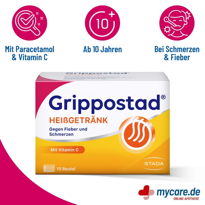 Grippostad Heißgetränk Pulver, 10 St