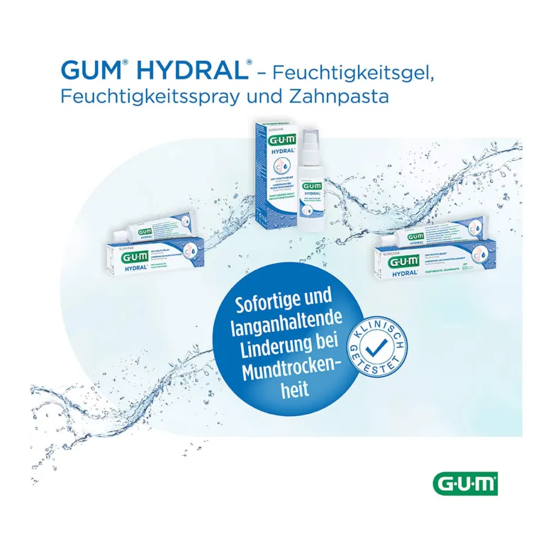 GUM Hydral Feuchtigkeitsgel, 50 ml