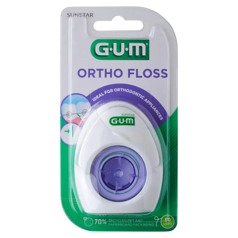GUM Ortho Floss Zahnseide, 1 St