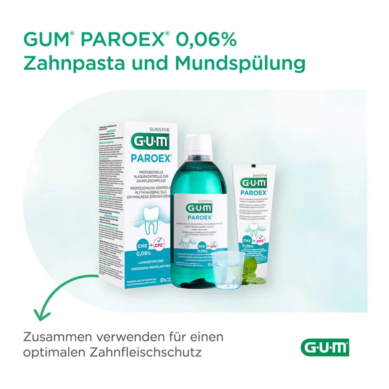 GUM Paroex Mundspülung, 500 ml