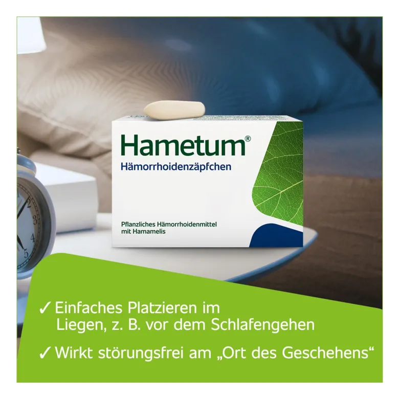 Hametum Hämorrhoidenzäpfchen, 25 St