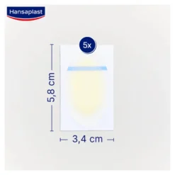 Hansaplast Blasen-Pflaster groß, 5 St