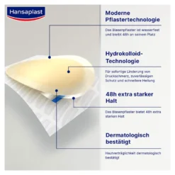 Hansaplast Blasen-Pflaster groß, 5 St