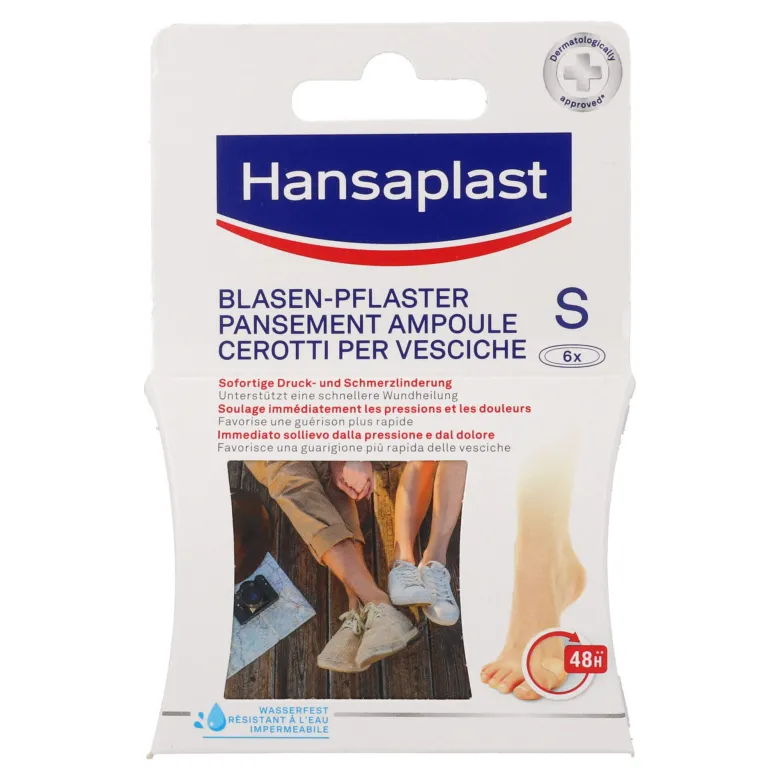 Hansaplast Blasen-Pflaster klein, 6 St