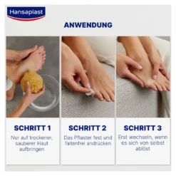 Hansaplast Blasen-Pflaster klein, 6 St