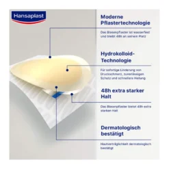 Hansaplast Blasenpflaster Mix Pack, 5 St