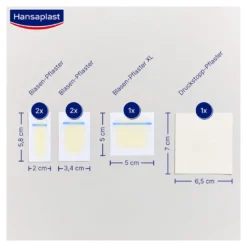Hansaplast Blasenpflaster SOS Mix Pack, 6 St